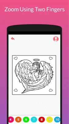 Adult Coloring Book android App screenshot 3