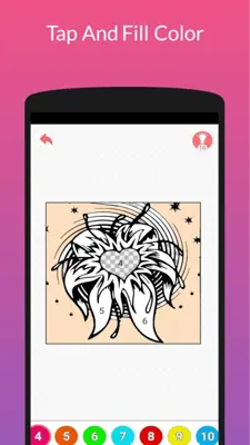 Adult Coloring Book android App screenshot 4